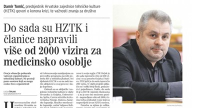 Predsjednik HZTK Damir Tomić